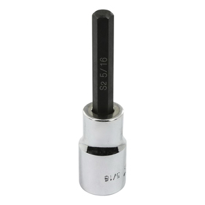 GRY-DW10L DW10L HEX DR. SKT, 5/16", 1/2" D