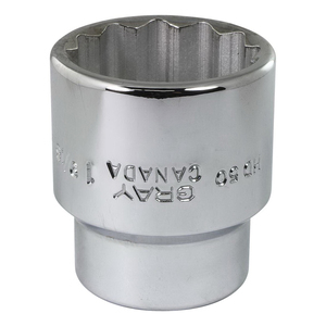 GRY-HD50 GRAY #HD50 SOCKET 1-9/16", 3/4" DR. 12 PT
