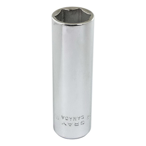 GRY-LDS22 GRAY #LDS22 SOCKET, 11/16", 1/2" D, DEEP
