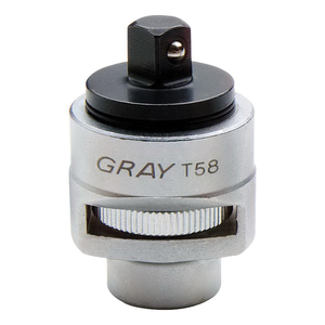 GRY-T58 GRAY #T58 RATCHET ADAPTER, 3/8" DR.
