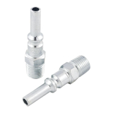 HF1-420901 LPM1414 L PLUG MALE, 1/4" BODY x 1/4" MNPT