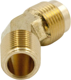 HF1-494A 49-4A External Pipe x 45 Degree flare brass (2003-4-6B)