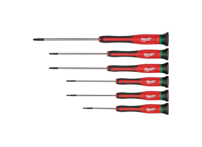 HTD-48222610 6PC PRECISION DRIVERS TORX