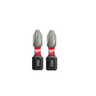 HTD-48324413 48-32-4413 MILWUAKEE 1" PHILIPS 3 IMPACT BIT 2PK