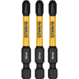HTD-UAX445 UAX445 DEWALT 3-Piece FLEXTORQ® Impact Screwdriving Bits, Ph