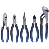 HTN-730305 730305 5 pc chrome nickel pliers set super heavu duty
