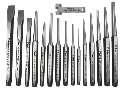 HTR-AST1600 AST-1600 16 PC PUNCH AND CHISEL SET