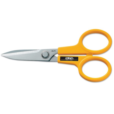 HTS-OLFSCS2 SCS-2 Olfa Scissors, Stainless Steel Serrated Edge 7"