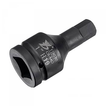 HTU-16M19H 1" DR. 19MM HEX BIT IMPACT SOCKET