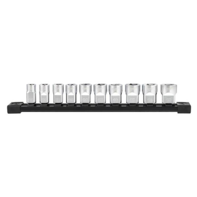 HTU-48229403 48-22-9403 3/8" SAE SOCKET SET 10PC WITH 4 FLAT SIDES