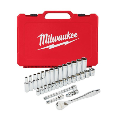HTU-48229508 48-22-9508  3/8" Drive 32pc Ratchet & Socket Set - Metric