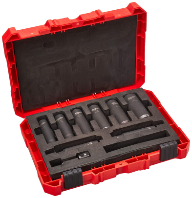 HTU-49664484 49-66-4484 8PC 1/2" DRIVE DEEP WELL SET