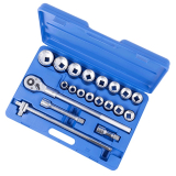 HTU-600407 600407 21-PIECE 3/4" DR METRIC SOCKET SET – 12 POINT