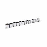 HTU-601317 601317 15 Piece 1/2" Drive S.A.E. Socket Set - 12 Point