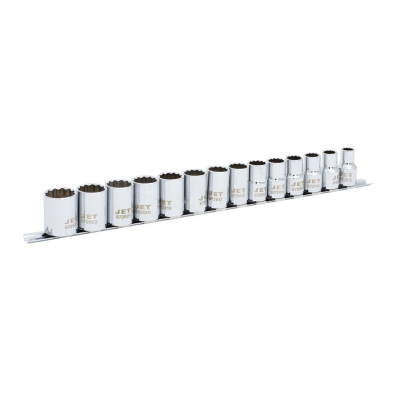 HTU-601319 601319 14 PC. 1/2" Drive Metric Socket Set - 12 Point