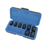 HTU-610201 610201 8 Piece 3/8" Drive S.A.E. Impact Socket Set – 6 Point