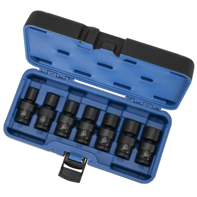 HTU-610382 610382 7 Piece 1/2" Drive S.A.E. Universal Impact Socket Set