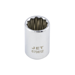 HTU-670612 670612 SOCKET, 12 PT, 12MM, 1/4" DRIVE