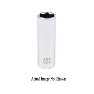 HTU-670708 670708 DEEP SOCKET, 6 PT, 8MM, 1/4" DRIVE