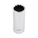 HTU-671815 671815 DEEP SOCKET, 12 PT, 15MM, 3/8" DRIVE