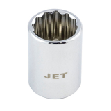 HTU-672613 672613 1/2" DR X 13mm REGULAR CHROME SOCKET - 12 PT