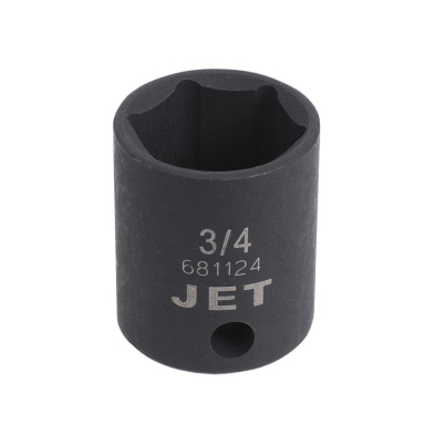 HTU-681124 681124,  3/8" DRIVE 3/4" SHORT IMPACT SOCKET SAE