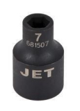HTU-681518 JET 681517 3/8" DR x 18mm Regular Impact Socket – 6 Point