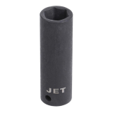 HTU-681612 JET 681612 3/8" IMPACT SOCKET METRIC DEEP 6 POINT 12MM