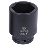 HTU-683650 #683650 JET  50MM DEEP IMPACT SOCKET 3/4" DR 6 PT