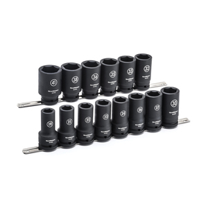 HTU-84972 84972 GEARWRENCH 4 PC. 3/4" DRIVE 6 POINT DEEP IMPACT METRIC
