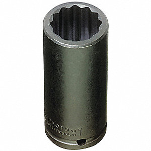 HTU-LD28 SOCKET 7/8" X 1/2" DR 12PT DP