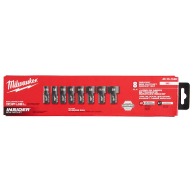 HTZ-49161640 INSIDER™ Box Ratchet Socket SAE Set 8PC