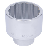 HTZ-674655 1" DR x 55 mm Regular Chrome Socket - 12 Point