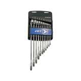 HTZ-700132 11 PC Long S.A.E. Fully Polished Combination Wrench Set