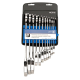 HTZ-700381 700381 11 PC Metric Flex Head Ratchet Combination Wrench Set