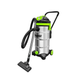 JAC-55036 55036 BIGVAC 12 GALLON SS WET & DRY VACUUM W/HEPA