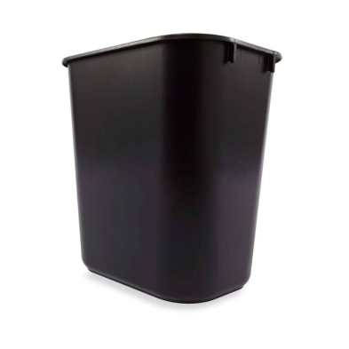 JAH-7701/5 7701-5 14QT SMALL WASTEBASKET BLACK 12EA/CA