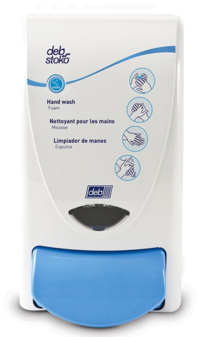 JAI-WRM1LDS WRM1LDS SOAP DISPENSER 1L WHITE MANUAL