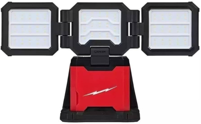 LI1-236820 MILWAUKEE 236820 M18 DUALPOWER TRIPPLEPANEL FLOOD/AREA LIGHT