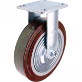 MHC-ML402 ML402 Caster, Rigid, 8" (203.2 mm), Polyurethane, 1000 lbs.