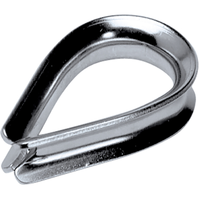MHD-ANTZ038 ANTZ-038 THIMBLE ZINC PLATED 3/8"