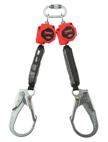 MHM-3100415 3100415 PROTECTA® Rebel™ Twin-Leg  Retracting Lifeline
