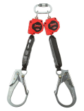 MHM-3100415 3100415 PROTECTA® Rebel™ Twin-Leg  Retracting Lifeline