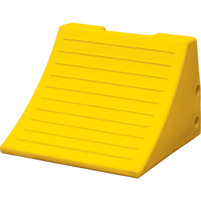 MHS-SCNKH977 KH977 HD POLYURETHANE WHEEL CHOCK, YELLOW
