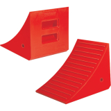MHS-SCNMO005 MO005 POLY WHEEL CHOCK, ORANGE