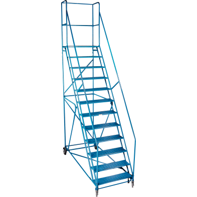 MHV-MA624 MA624 ROLLING STEP LADDER, 12 STEP