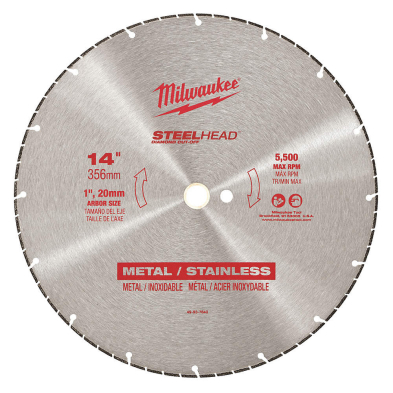 MIL-49937840 49-93-7840 14" STEEL CUTTING SEGMENTED