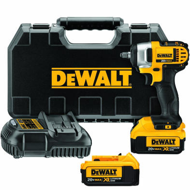 MPT-DCF883M2 DEWALT DCF883M2 20V 3/8" IMPACT WRENCH W/2 BATT.&KITBOX