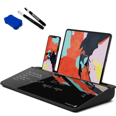 OF1-B0CZGNN4NZ B0CZGNN4NZ DeskBoard Buddy Desktop Whiteboard Plus Markers (