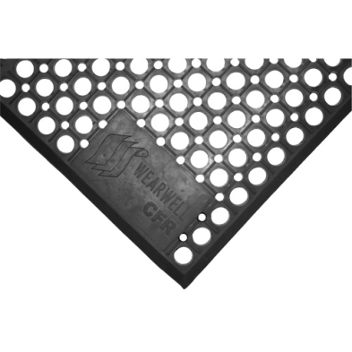 OF1-NB630 WEARWELL NB630 WorkSafe® Light Mats, Slotted, 3' x 10' x 1/2